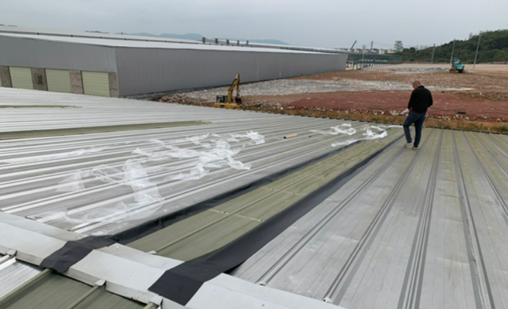 福建厂房屋面防水维修案例